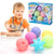 6 Pieces Multi Ball Set for Baby's Tactile Exploration