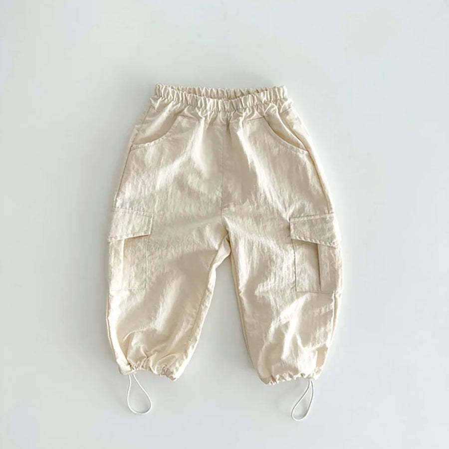 Autumn-Ready Loose Trousers for Little Explorers